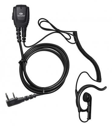 Micro-Auricular cable rizado con orejera ergonómica x KENWOOD
