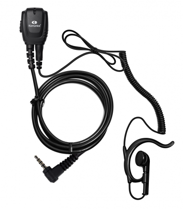 Micro-earphone coil cord + earhunger MOT. DP-2400R