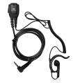 Micro-Auricular Komunica cable rizado + orejera, compatible  Sepura SRP-2000