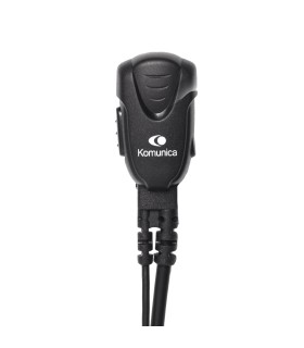 Micro-earphone ergonom. HYTERA PD-705 Coil cord..