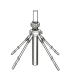 SOLARCON Antenna FIBER 26-30 Mhz 5/8