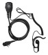 MICRO-AURICULAR CABLE RIZ. CON OREJERA ICF-11-W