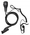 Micro-earphone coil cord + earhanger for MOTOTRBO