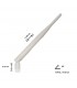 Antenna WIFI, 2400-2500MHZ - white SMA