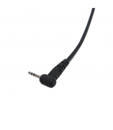 Micro-auricular con función VOX-PTT y cable rizado para Motorola PMR, series  T-6/T-8