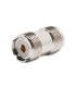 PL Adaptador de doble hembra (SO-239), tipo "barrilete"
