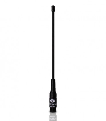 Antena Walkie VHF-UHF + RX, 21cm, SMA, varilla gruesa
