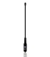 Antena Walkie VHF-UHF + RX, 21cm, SMAF, varilla gruesa