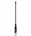 Antena Walkie VHF-UHF + RX, 21cm, SMAF, varilla gruesa