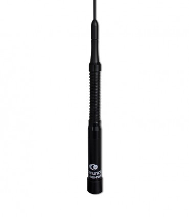 Antena movil Komunica VHF-UHF, con varilla  flexible y nuevo sistema rótula