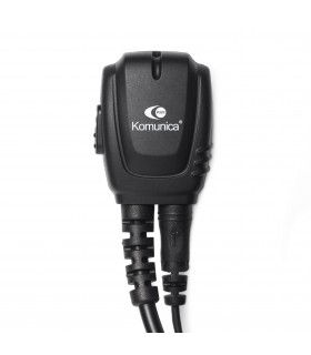 Micro-earphone coil cord + acoutic-tube, compatible to Motorola DP-2400E