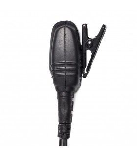 Micro-Auricular cable rizado + tubo acústico para Motorola DP-2400E