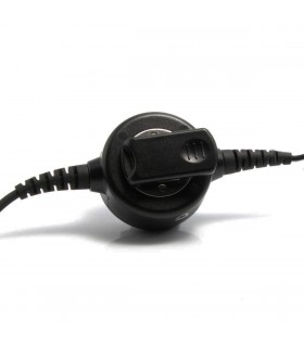 Cable compatible series NC-PRO, with round PTT and Icom connector for Icom ICF1000- 2 screws