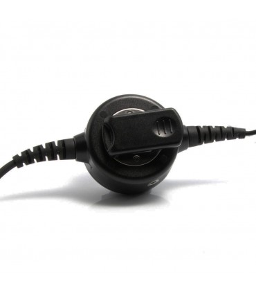 Cable compatible with series NC-PRO, with round PTT and connector for Icom IL ( 2 Pin)