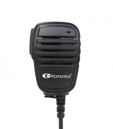 Komunica, Speaker-Microphone, Compact Size, Compatible Hytera series PD-605/665/685, etc