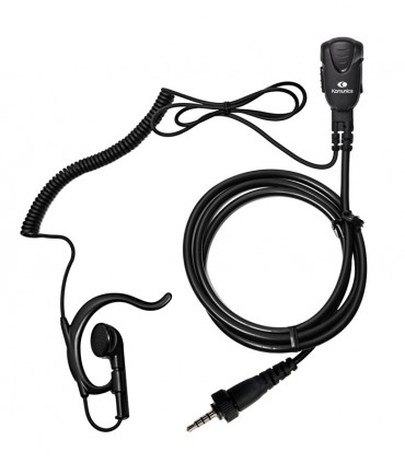 Micro-Auricular orejera ergonómica X KENWOOD TK-3601, TPZ‐D553SCH , D553MCH, etc