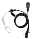 Acoustic micro-earphone x ICOM ICF-1000/2000 with Waterproof connector
