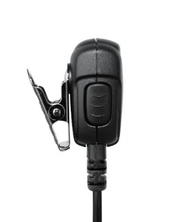 Acoustic micro-earphone x ICOM ICF-1000/2000 with Waterproof connector
