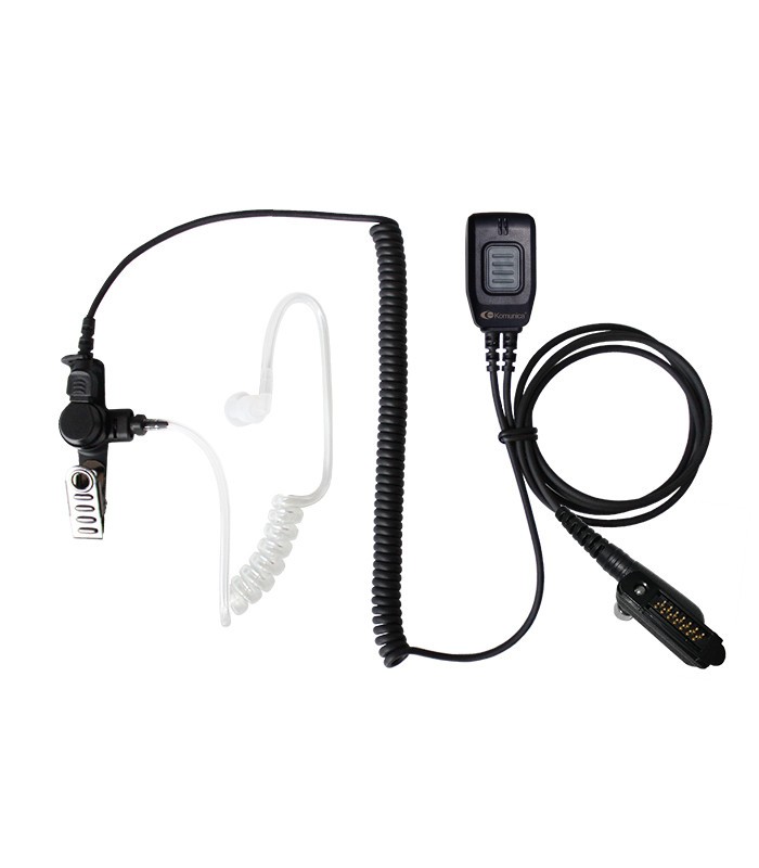 Komunica micro-earphone with acoustic tube and protection level  IPX7, compatible with Icom ICF52/62