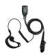 Micro-auricular Komunica con nivel protección IPX7, compatible con Icom ICF52/62
