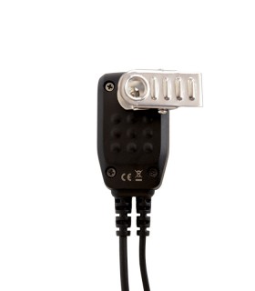 Micro-auricular Komunica con tubo acustico y protección  IPX7, compatible con Icom ICF52/62