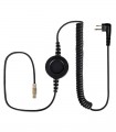 Komunica cable compatible with series NC-PRO, round  "In-Line" PTT and Icom connector para Motorola 2 Pin