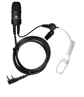 Micro-Auricular Komunica con tubo  acustico "Noise Cancelling" compatible con  Kenwood 2P"