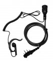Micro-earphone with coil cord cable  x ICOM IC-11