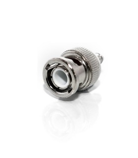 BNC male connector for RG-58, crimp type