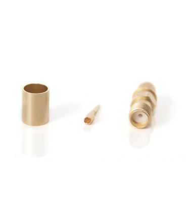 SMA-R (FEMALE) connector H-155 crimp Telegärtner