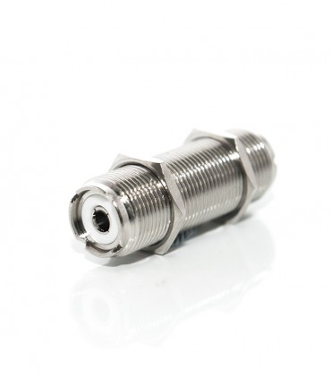 Adaptor double PL female - longe bushing type