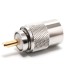 PL macho for RG-58 (GOLD PIN)