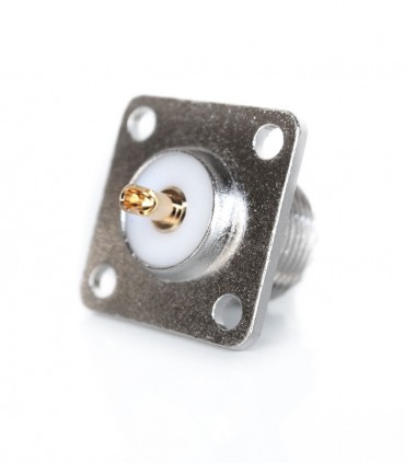 Base PL female (SO-239)  pannel type  x 4 holes