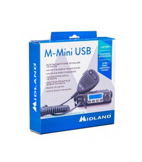MIdland, nueva Emisora CB en versión mejorada, Multi-Estándar con conexión USB