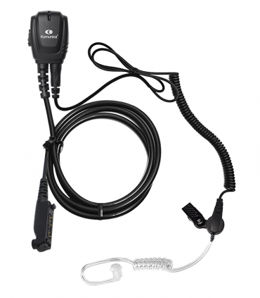 Micro-Auricular Komunica con tubo acustico para Sepura  STP-8000/9000/SC-2020, etc