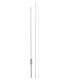 PRESIDENT CB base antenna made in fiber-glass with 5 radials. Type:  1/2 wave