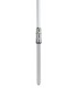 PRESIDENT CB base antenna made in fiber-glass with 5 radials. Type:  1/2 wave