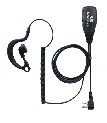 Micro-auricular básico Komunica, compatible con Icom (2 Pin)