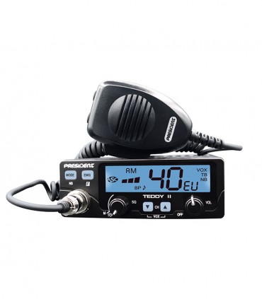 PRESIDENT Mobil CB radio 40 cx AM/FM ASC