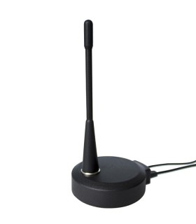 TETRA-UHF Komunica magnetic antenna (380-470MHz) + GPS-GNSS, 5mt cable