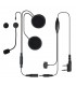 Kit para integrar en casco de Moto con Ptt de manillar, compatible con  KENWOOD (2P)