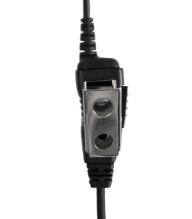 Micro-earphone  Komunica, basic serie x Kenwood 2Pin & "In-Line"  PTT.