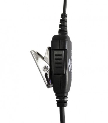 Micro-auricular  Komunica, serie basica x Kenwood 2Pin y PTT tippo "In-Line"
