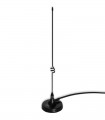 Komunica Mini Dual magnetic antenna VHF/UHF with PL-259 connector and base 7cm diameter.