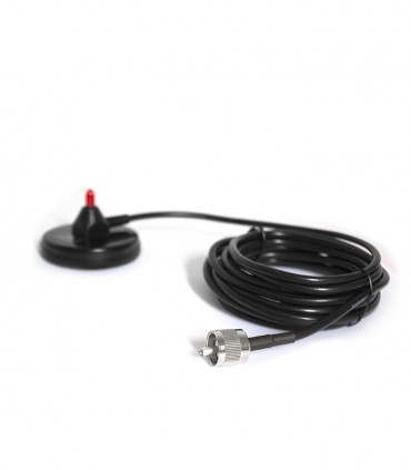 Komunica Antena Mini Dual magnética VHF/UHF con conector PL-259