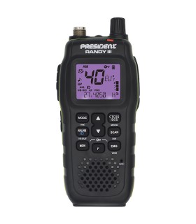 New President transceiver, 40 chaneles AM/FM (TXPR600)