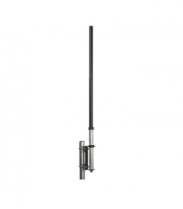 SIRIO Antena CB de base, tipo balconera. Rango de frecuencia de 25-29MHz en fibra de vidrio.