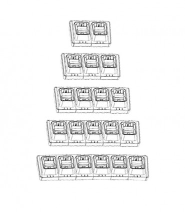 Cargador 1 slot Komunica para STP8000/9000/SC-2020 (no incluye alimentador)