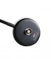 Magnetic Base Komunica 6cm for antennas with BNC male connector. Cable RG-58, 4 mts.