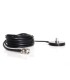 Base magnética Komunica de 6cm para antenas con conector BNC macho. Cable RG-58, 5mts.